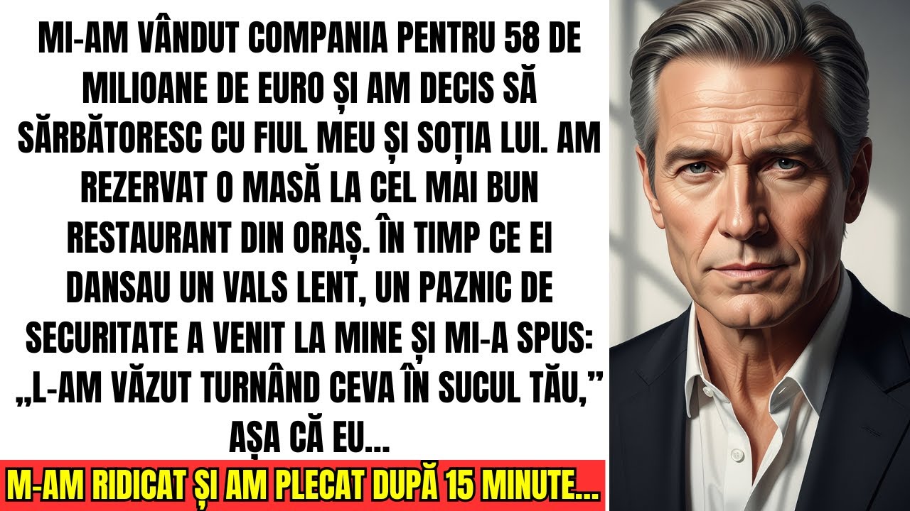 Când Fiul Meu A Plecat, Paza Mi-a Spus: „L-am Văzut Punând Ceva În Sucul Tău”