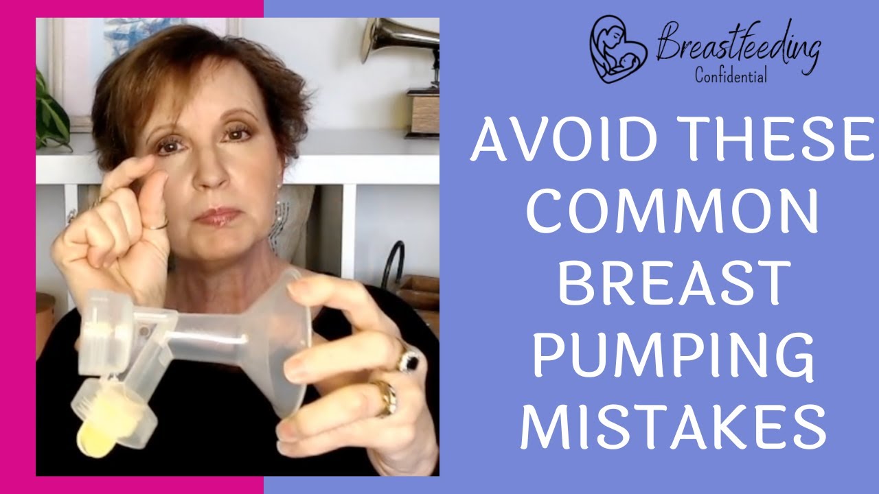Common Mistakes While Using A Breast Pump