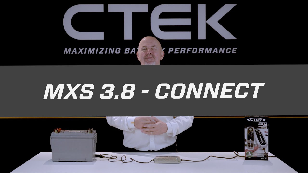 Учебные пособия - CTEK MXS 3.8 - Как подключиться