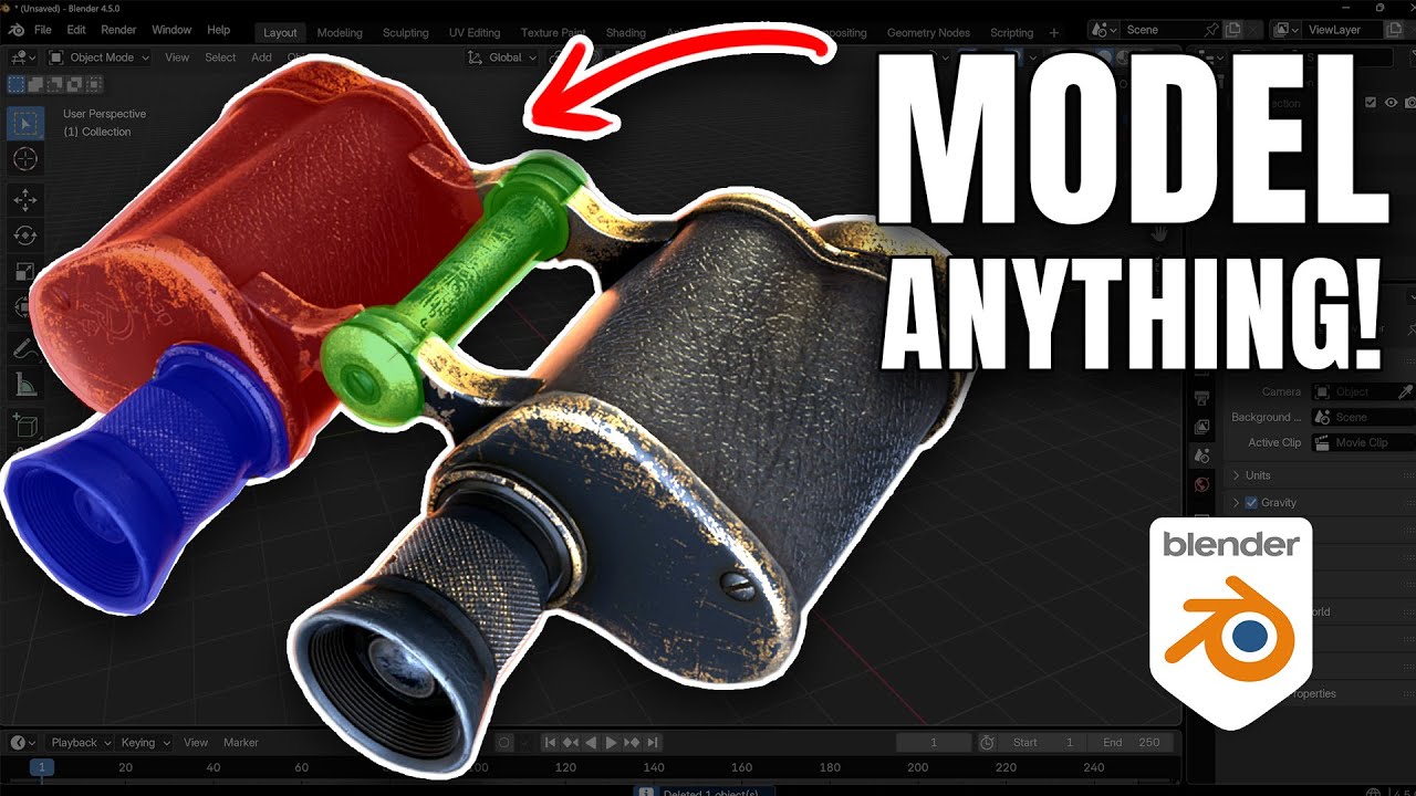 The Secret to Modeling Anything in Blender 3D