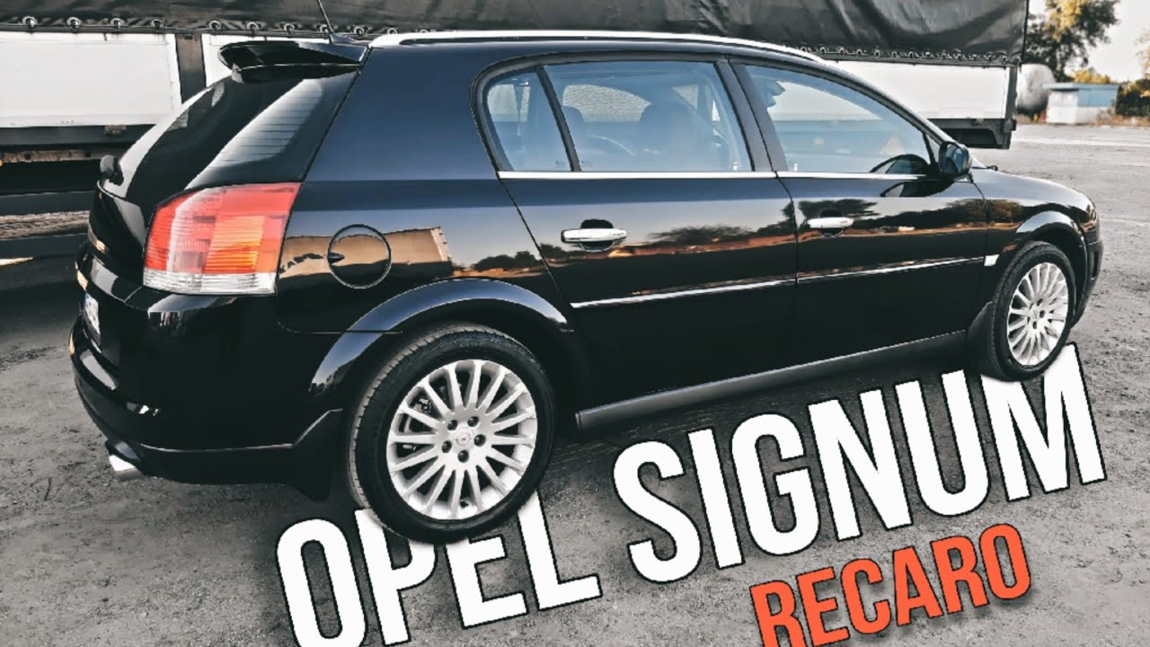 Opel Signum 1.9 Recaro Опель в который можно влюбиться #opel #signum #vectra #opelvectra