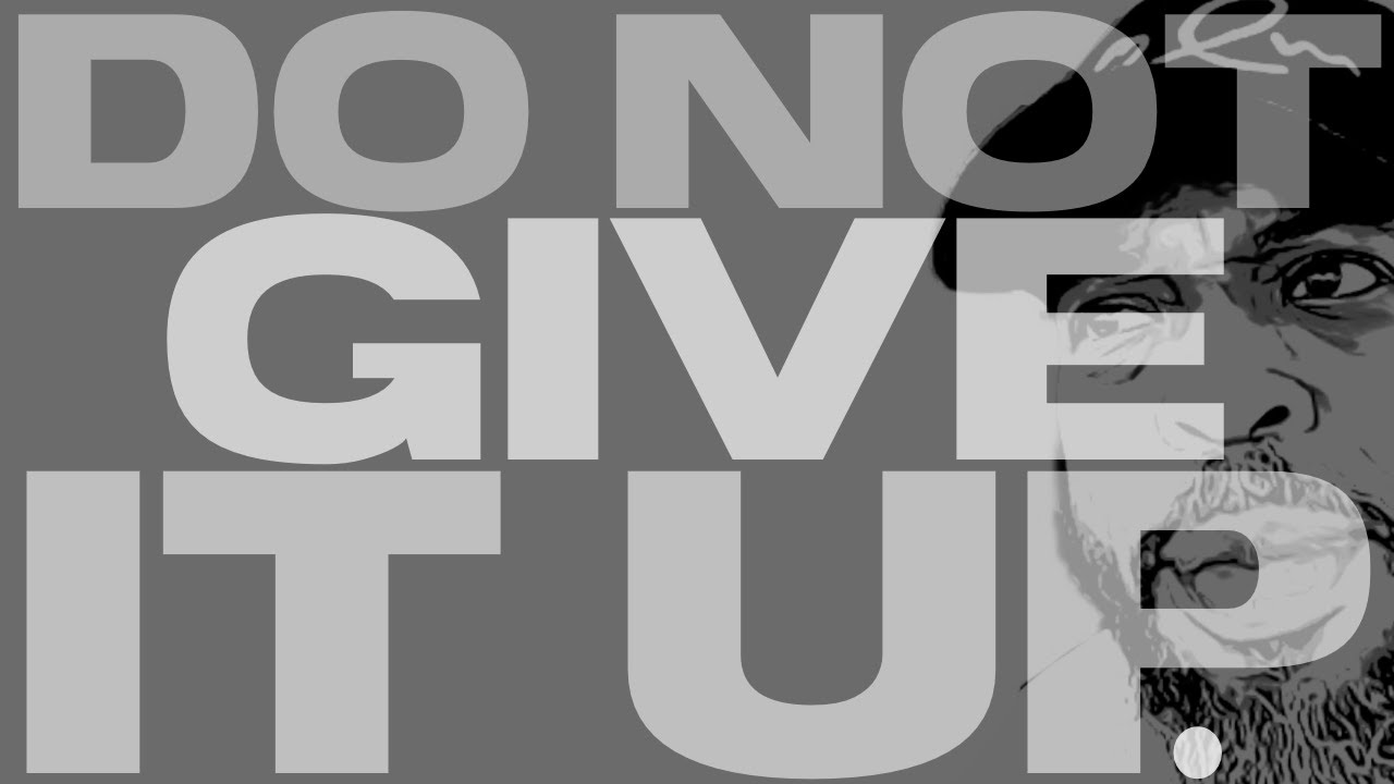 Do Not Give It Up. | Spoken Word Poem | See the Poet