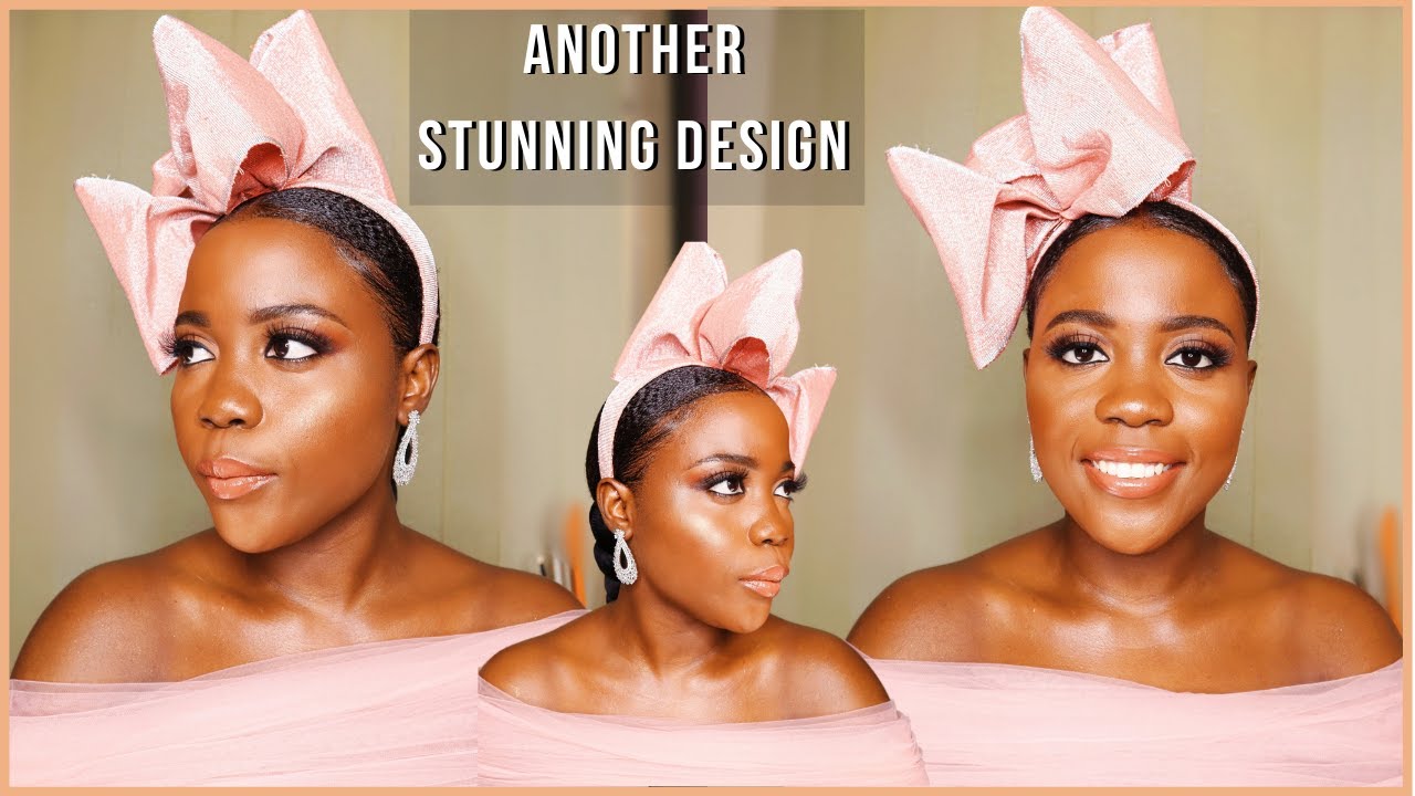 HOW TO MAKE AN ELEGANT AUTOGELE (HEADBAND) USING ASOOKE | NO SEWING NEEDED | BEGINNER FRIENDLY