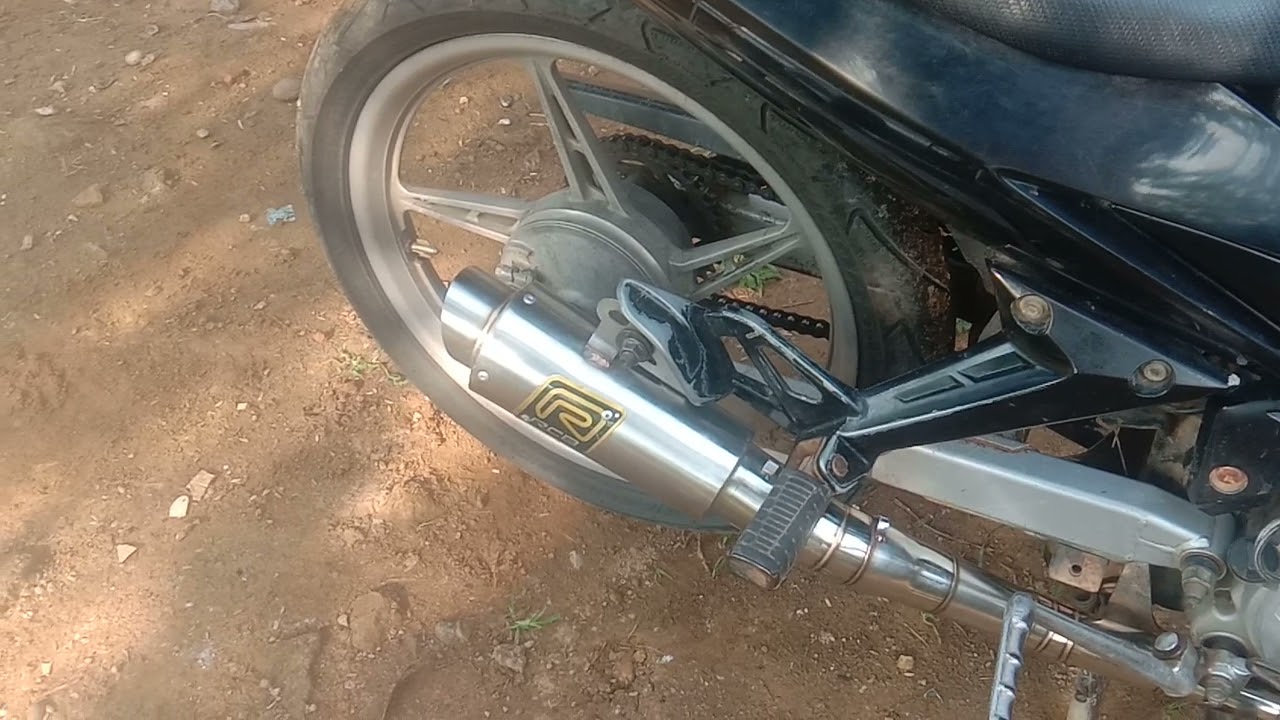 Tes knalpot RCB di jupiter mx old