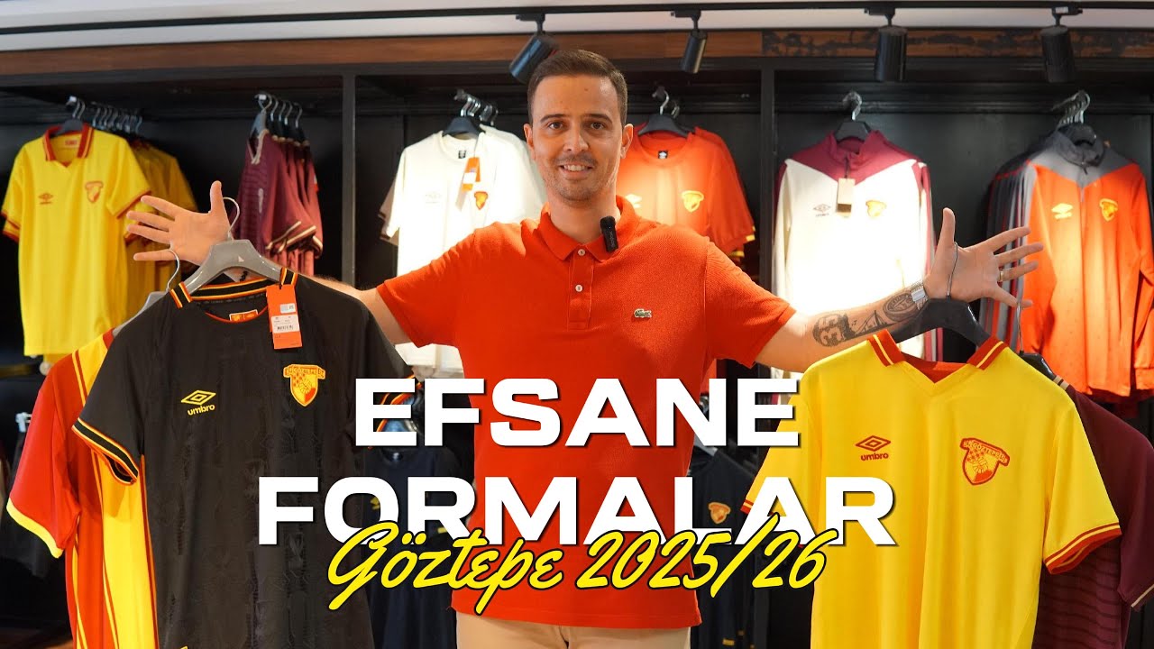 SÜPER LİG'İN GÜZEL FORMALARI ! GÖZ GÖZ STORE VLOG l Göztepe 2025/2026 Sezonu Formaları