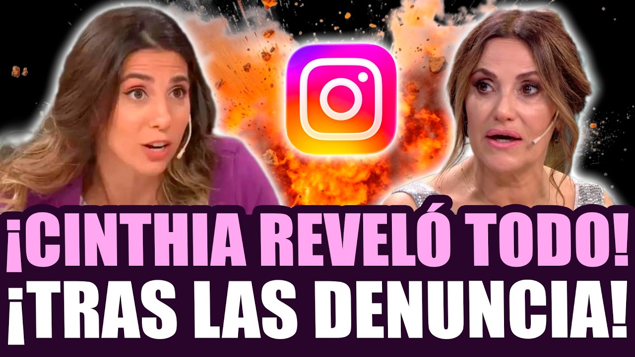 ¡CINTHIA FERNANDEZ ROMPIÓ EL SILENCIO TRAS LA DENUNCIA QUE RECIBIÓ Y EL ATAQUE DE FERNANDA CALLEJON!