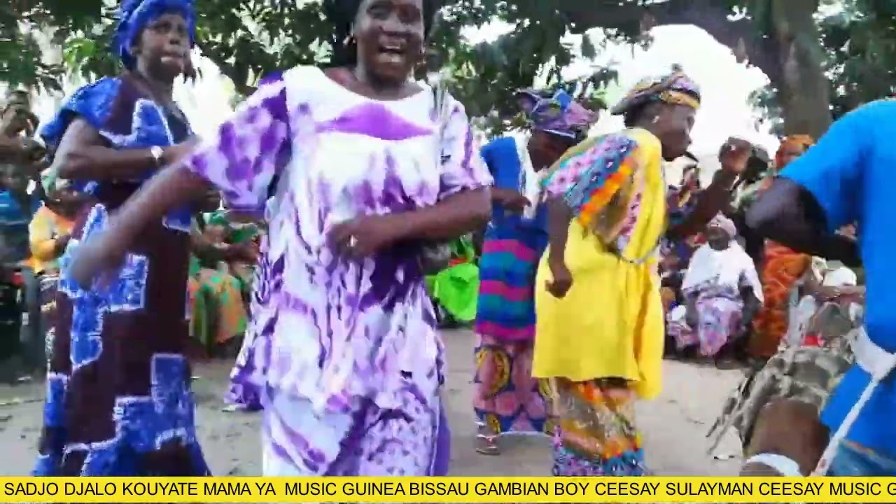 SADJO DJALO KOUYATE MAMA YA MUSIC GUINEA BISSAU GAMBIAN BOY CEESAY SULAYMAN CEESAY MUSA KUNDAKOLU