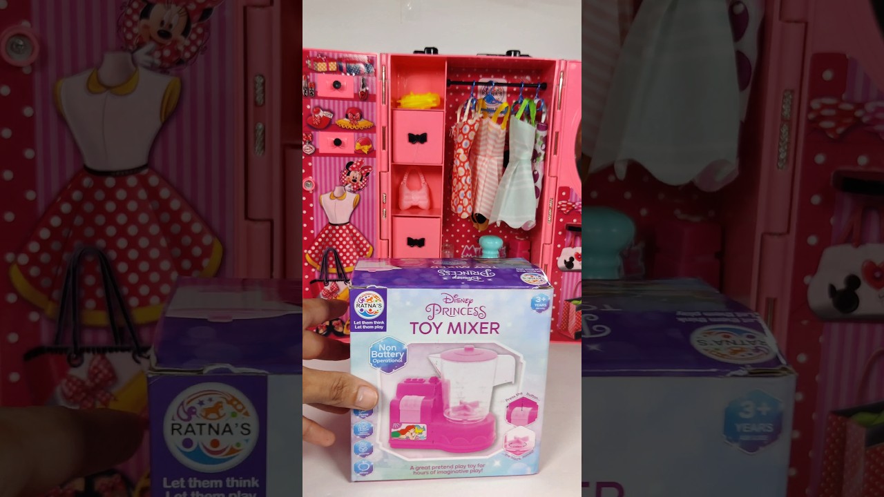 Satisfying With Unboxing & Review Miniature Mixer Grinder Set Toys, ASMR Video #shorts