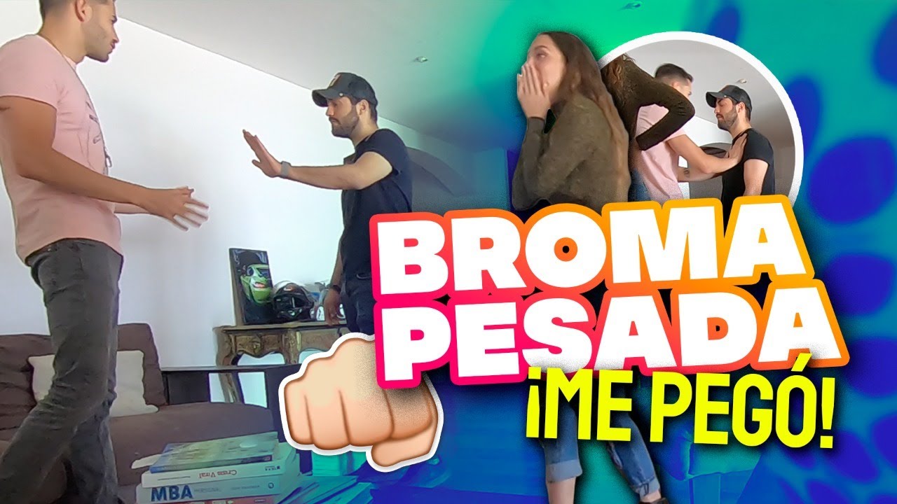 LE DIGO A MI MEJOR AMIGO QUE SALGO CON SU EX | ME PEGA |(BROMA) SALE MAL 😖😖