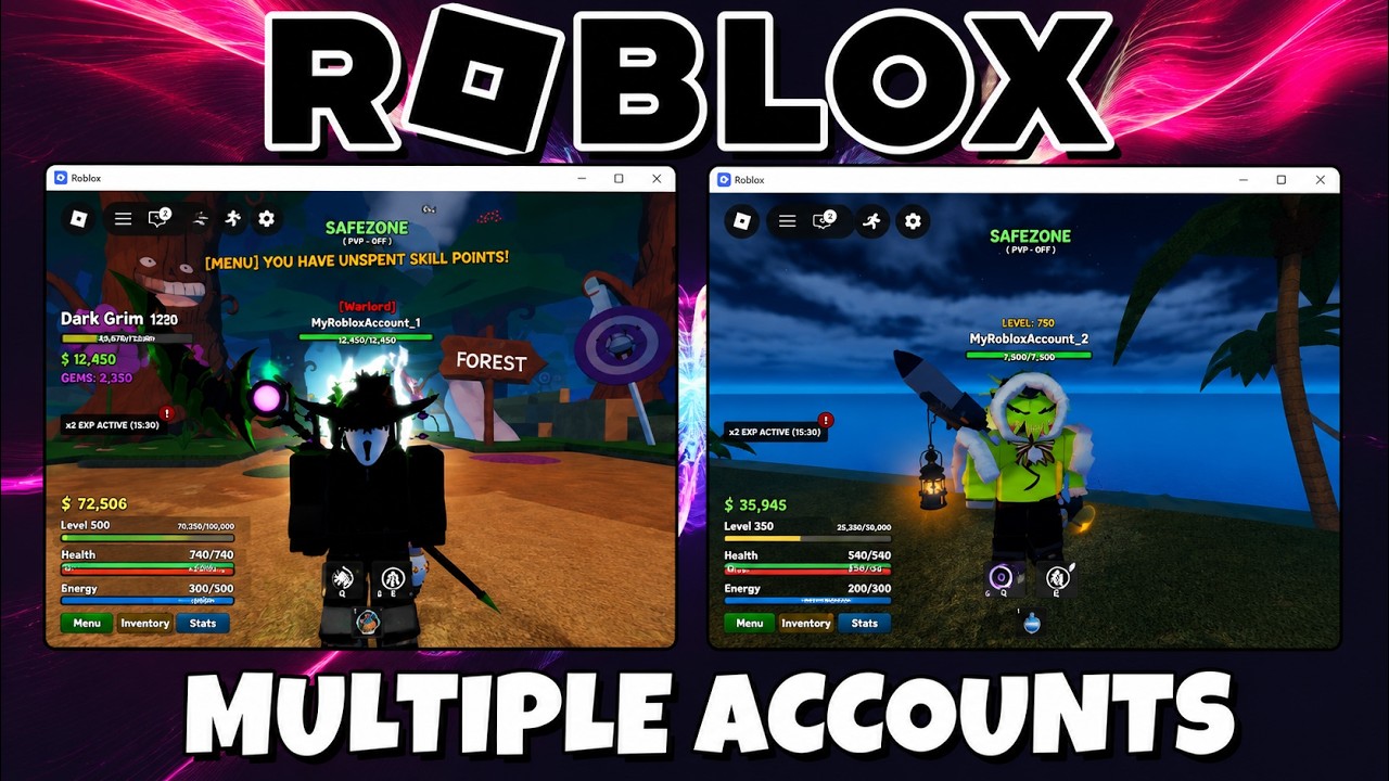[TUTORIAL] How to Run Multiple Roblox Accounts at Once | Multi Roblox 2026