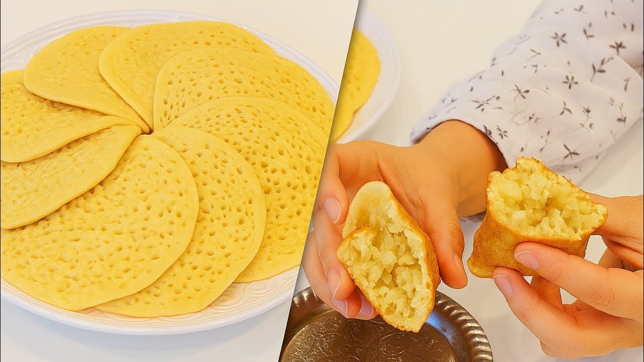 🥞 Baghrir Chringo Hatita Rezept ⏱️unter 10 Minuten|🇲🇦 Marokkanische Pfannkuchen mit 1000 L&ouml;chern ✨
