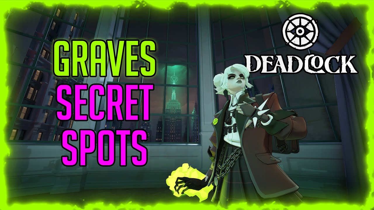 [Deadlock] Graves Secret Ult Spots