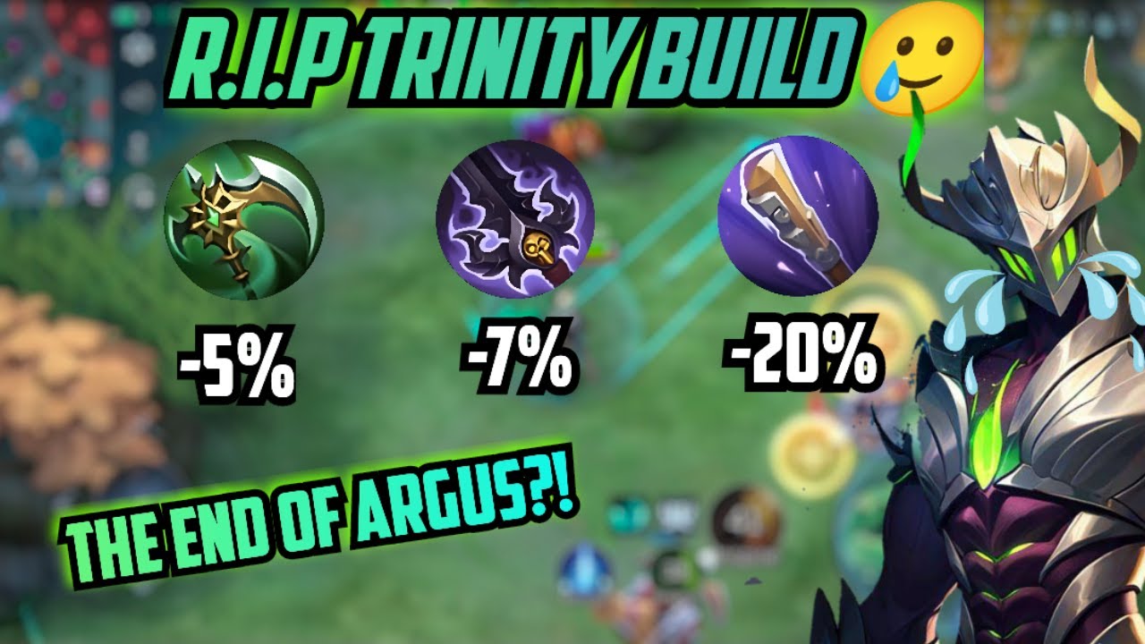 RIP TRINITY BUILD ?! - BIG NERF ITEM FOR ARGUS 2024 - ARGUS BUFF 2024 - ARGUS BEST BUILD 2024 - NERF