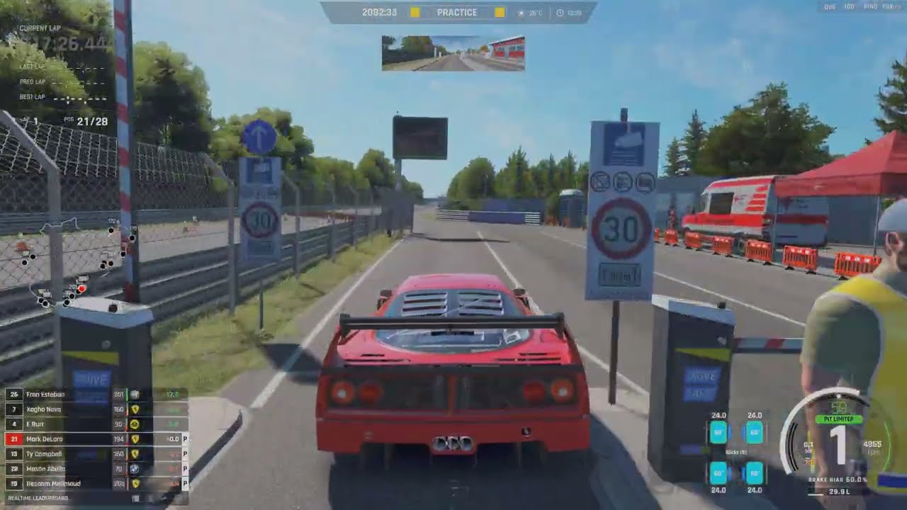 Assetto Corsa EVO Ferrari F40 competizione Nurburgring nordschleife