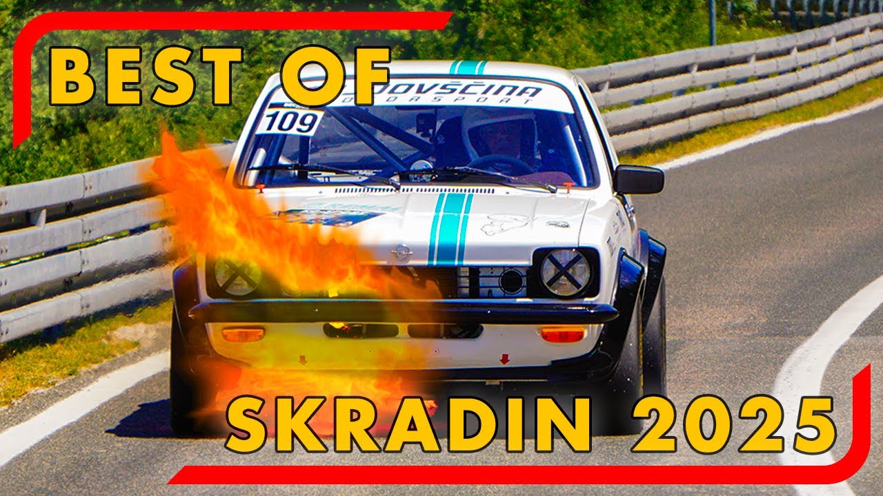 Skradin 2025 | Hillclimb | FULL SPEED and Crash