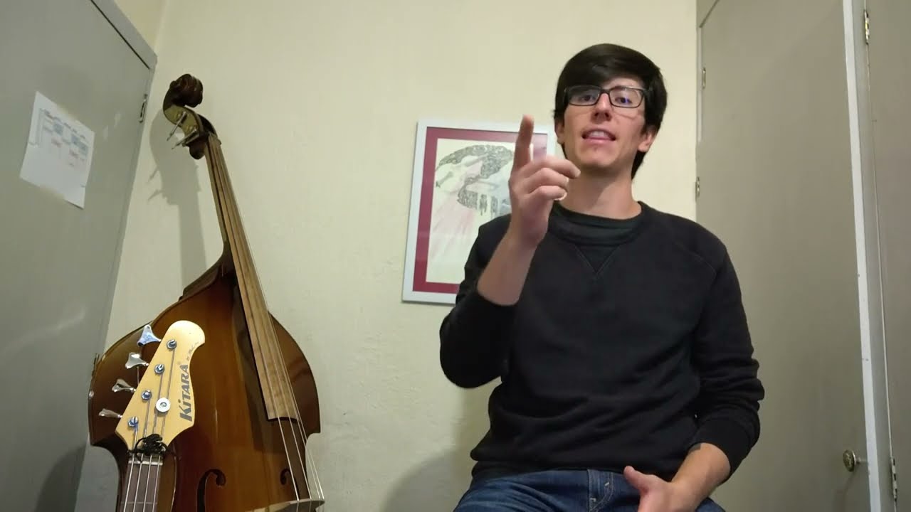 Trabajando la afinación de intervalos para Contrabajo y Bajo Fretless.