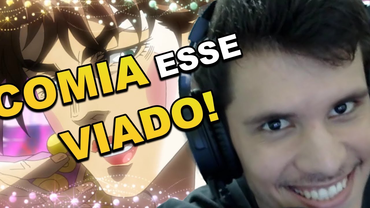CAVALO REAJANDO A ANIME DE VIADAGEM DE MACHO! (JOJO EP 1 AO 2)