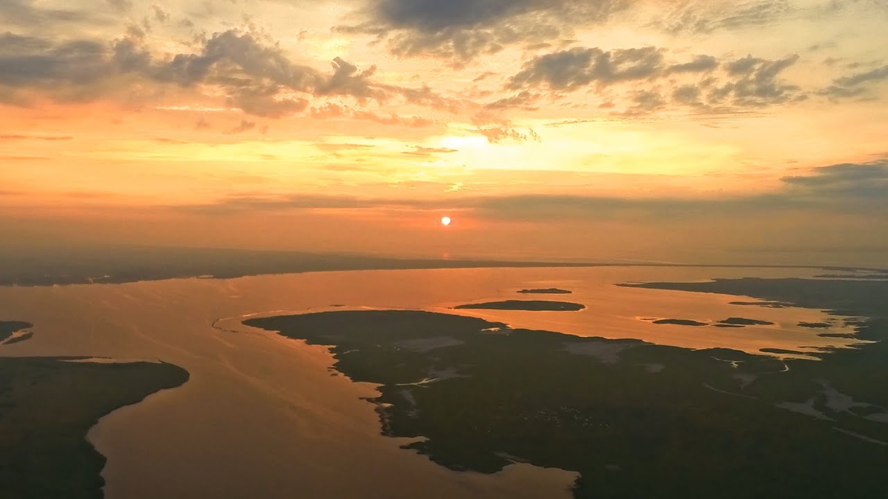 Nationaal Park Lauwersmeer vanuit de lucht