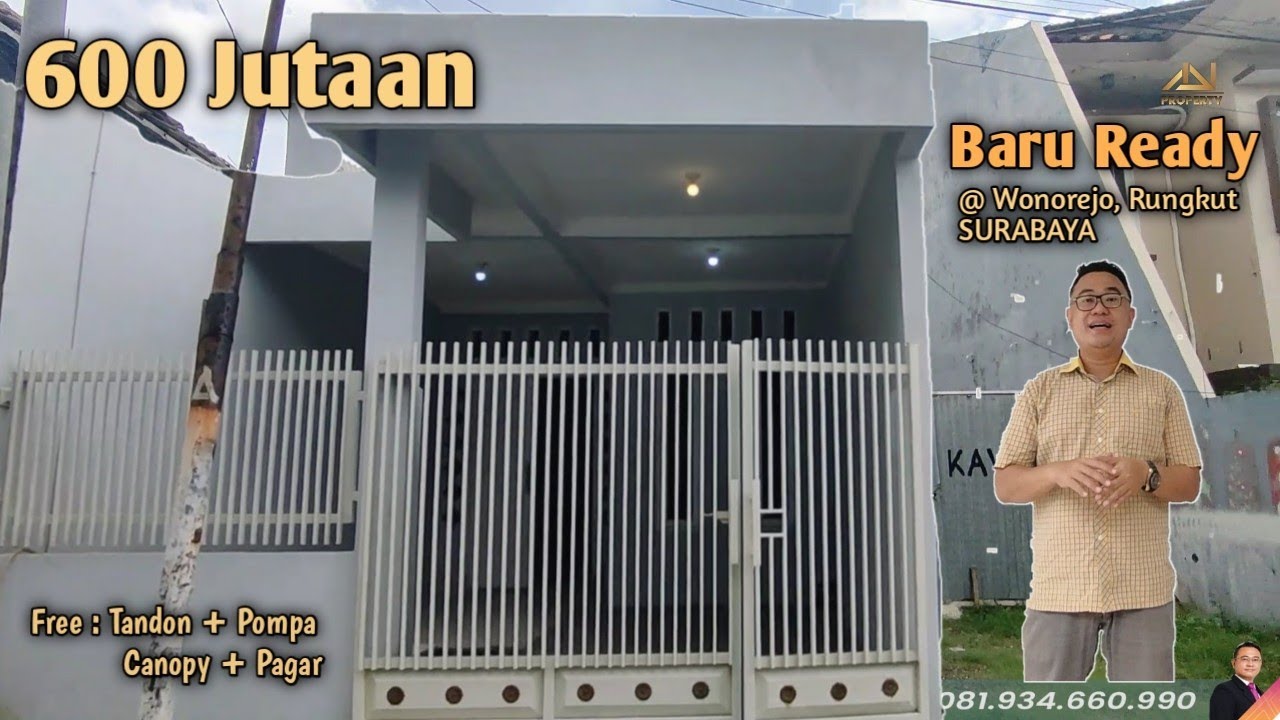 Rumah Murah 600Jutaan! Baru Ready| Wonorejo Indah Rungkut Surabaya
