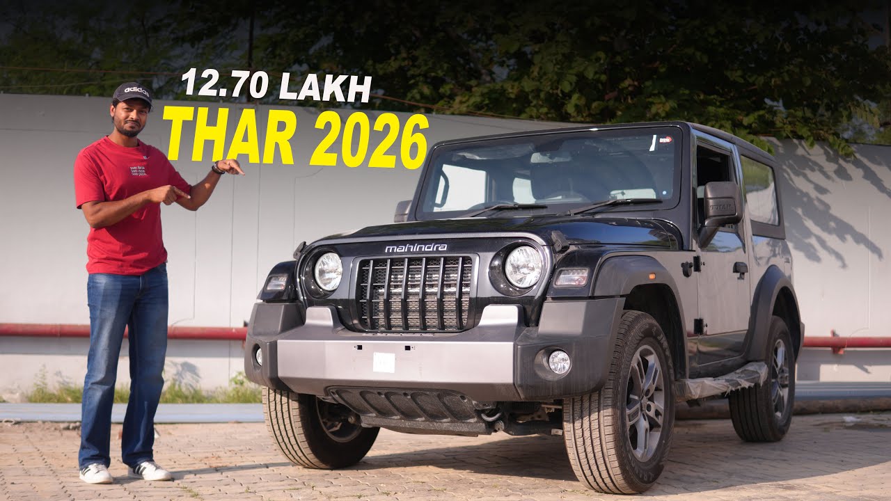 Mahindra Thar LXT AT 2WD Diesel Review 2026 | Mileage, Features & On Road Price || Borndrive