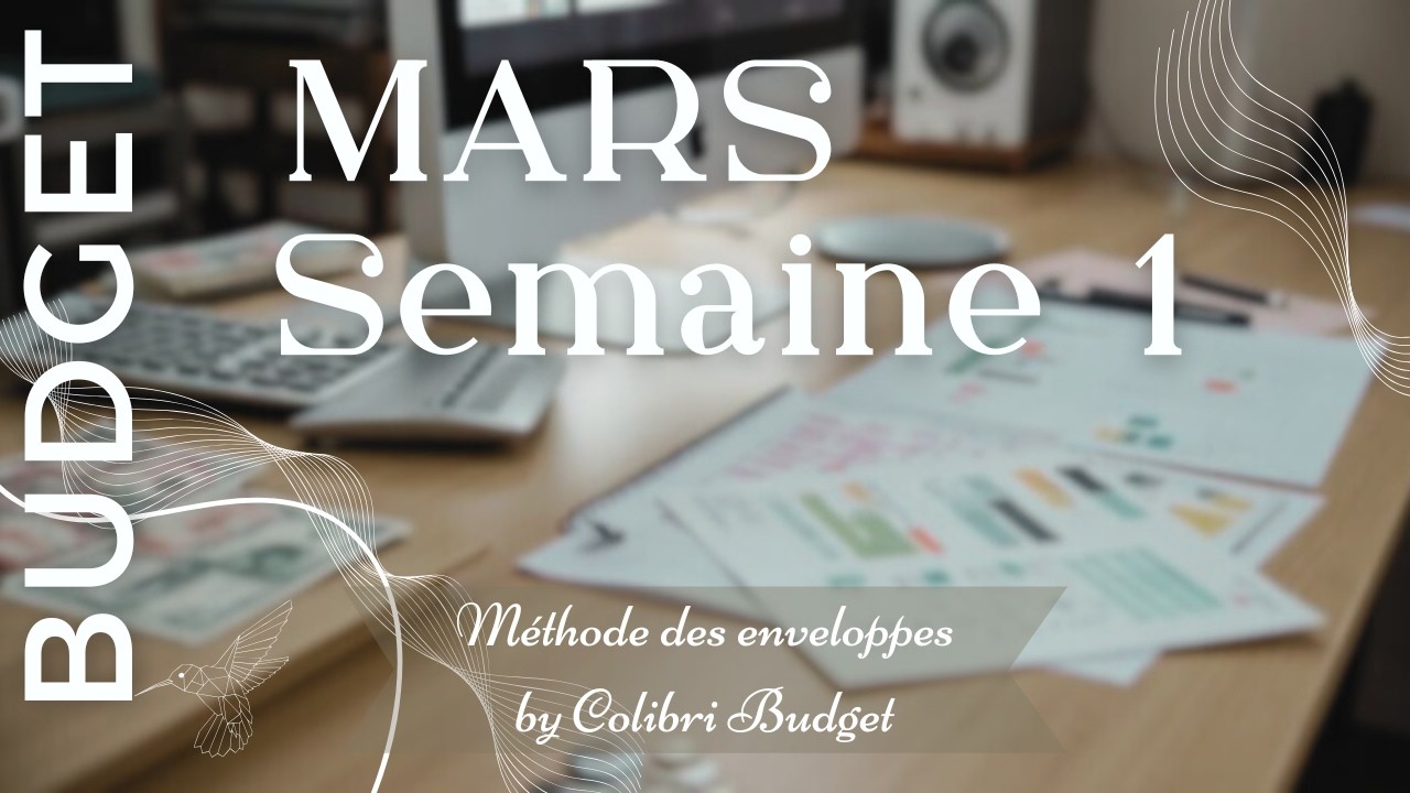 Semaine 1 de Mars 💰 Déjà de belles économies ! (Méthode des enveloppes)