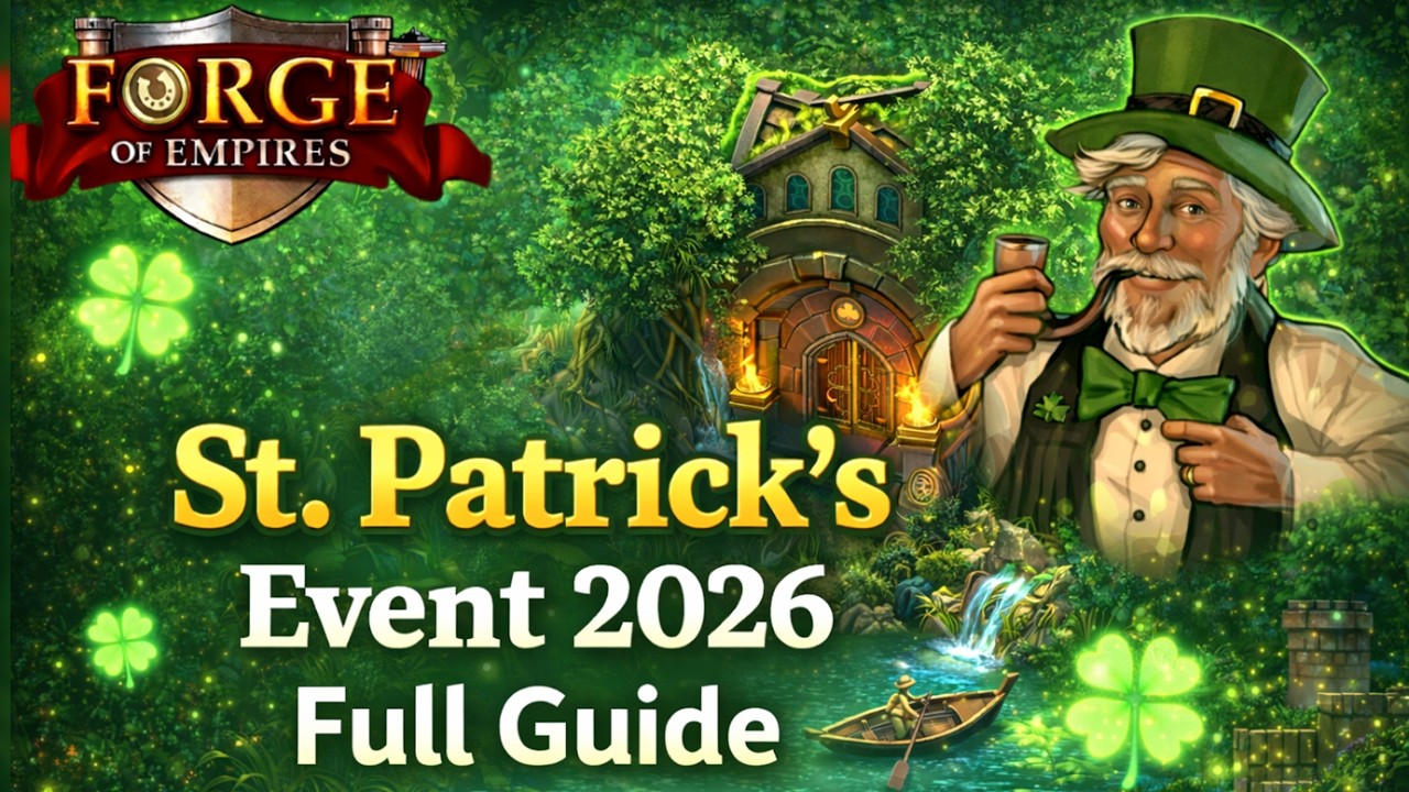 St. Patrick&rsquo;s Event 2026 Explained - Rewards, Mechanics & Optimization Tips - Forge of Empires
