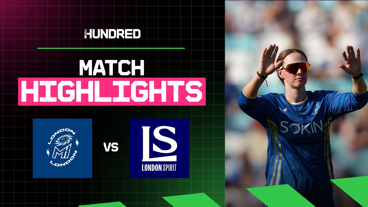 INSANE FINISH 🤯😱 | MI London v London Spirit Highlights
