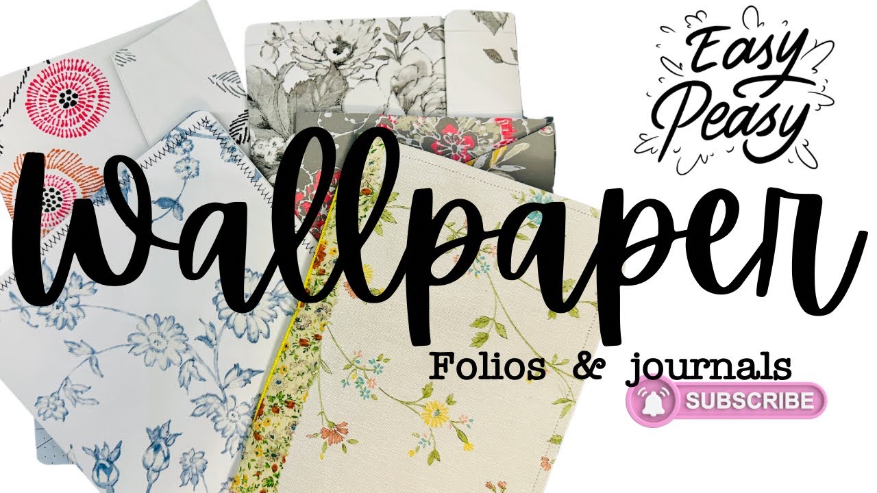 DIY Wallpaper Folios & Junk Journals: Create Sturdy, Fun Designs! 📚