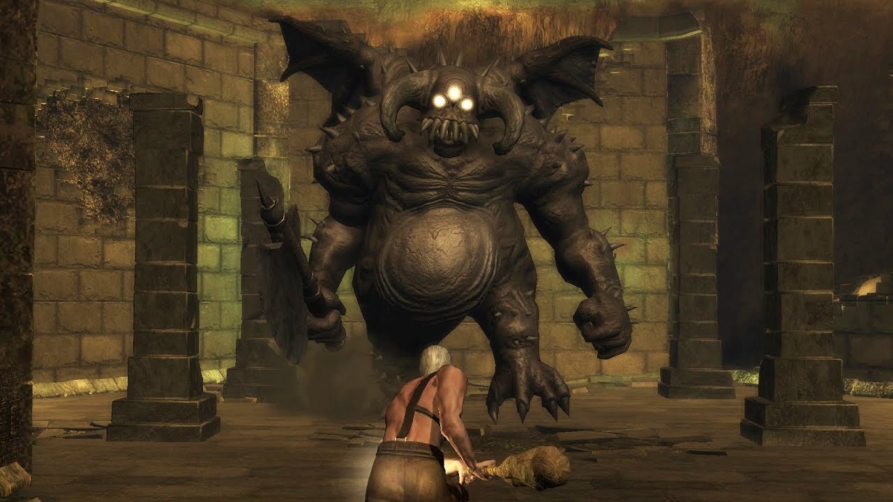 Demon's Souls 4K: Vanguard Tutorial Boss Fight