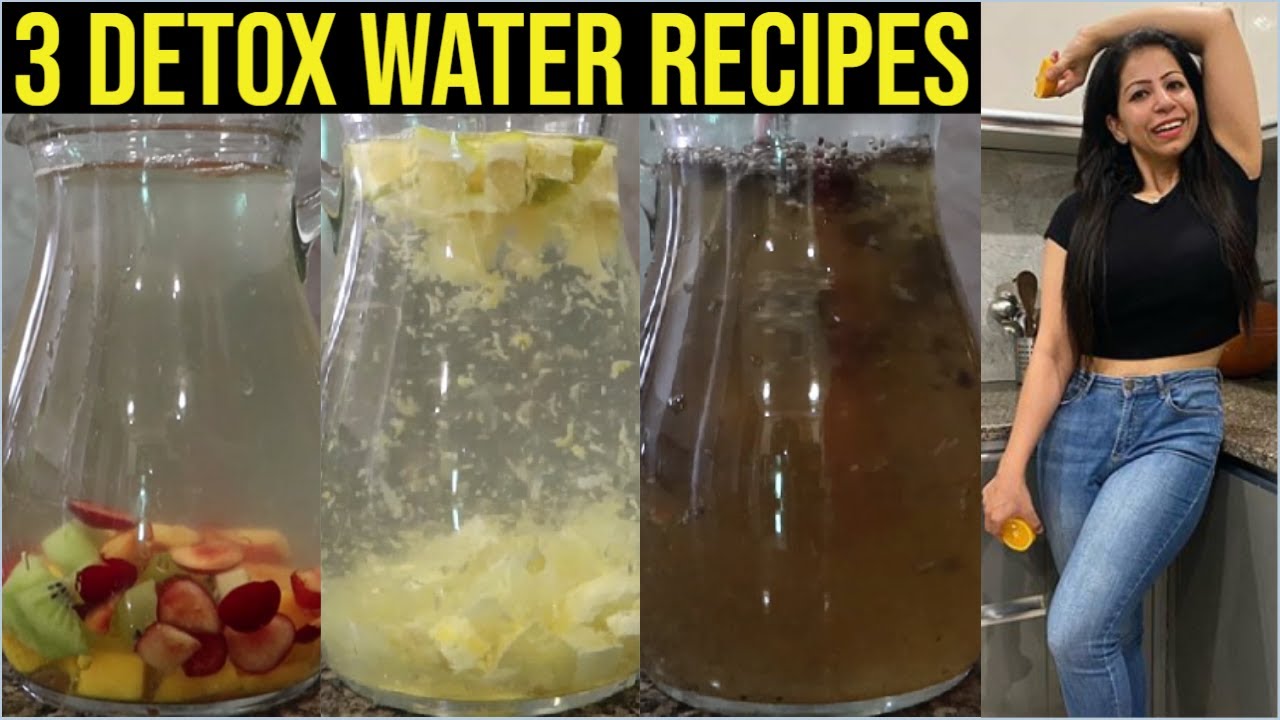 3 Detox Water For Weight Loss | Monsoon Infused Water to Lose Belly Fat, Cleanse & Debloat