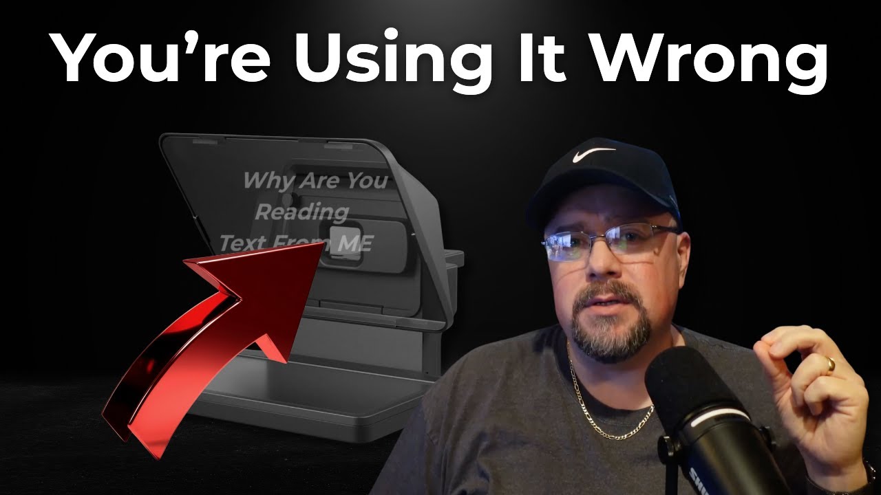 You’re Using the Elgato Teleprompter Wrong