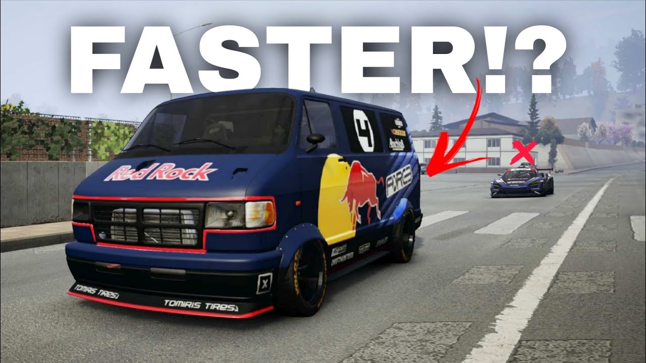CarX Street VAN (+тюнинг) Все просто не замечают этого ЗВЕРЯ!
