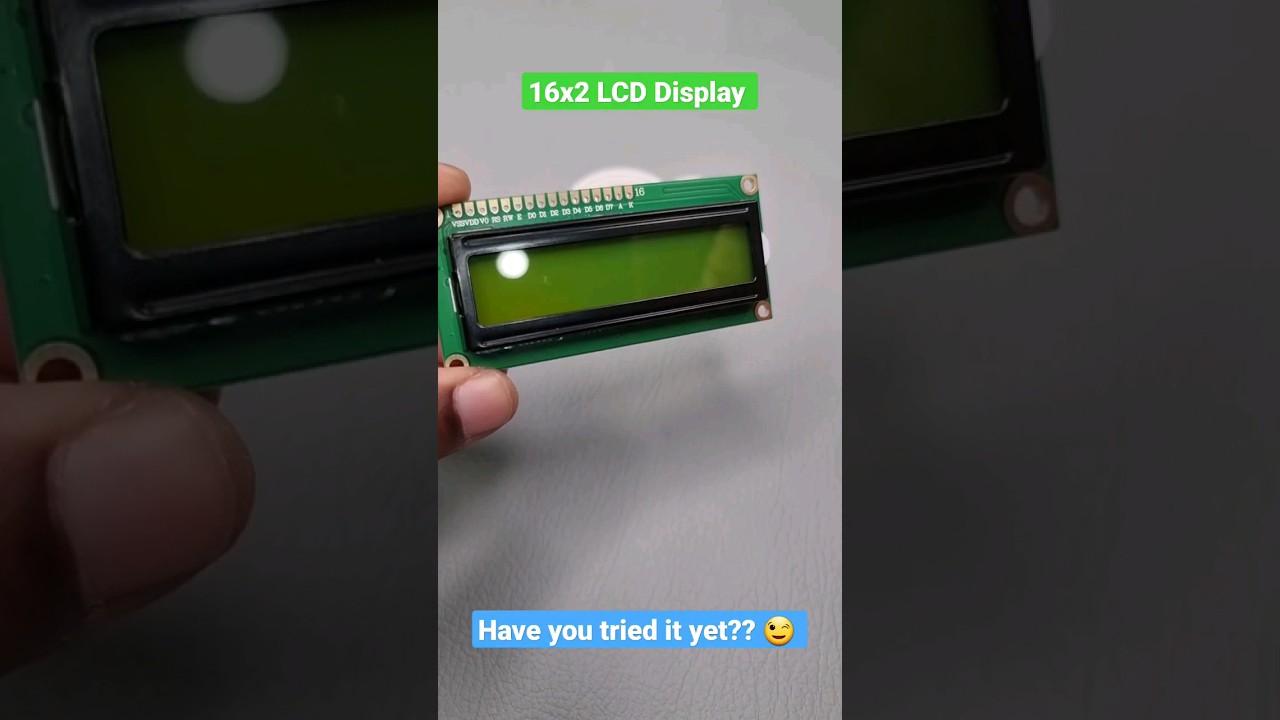 Unwrapping a 16x2 LCD Display: What&rsquo;s inside??🧐🧐 #diy #electronic #arduino #how #arduinoproject #lcd