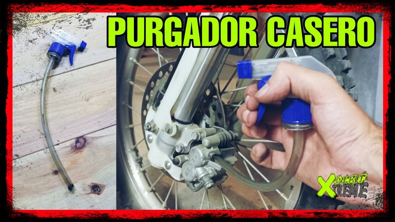 ✅ Como FABRICAR un PURGADOR de FRENOS casero. Sacar el aire del circuito de frenos fácil