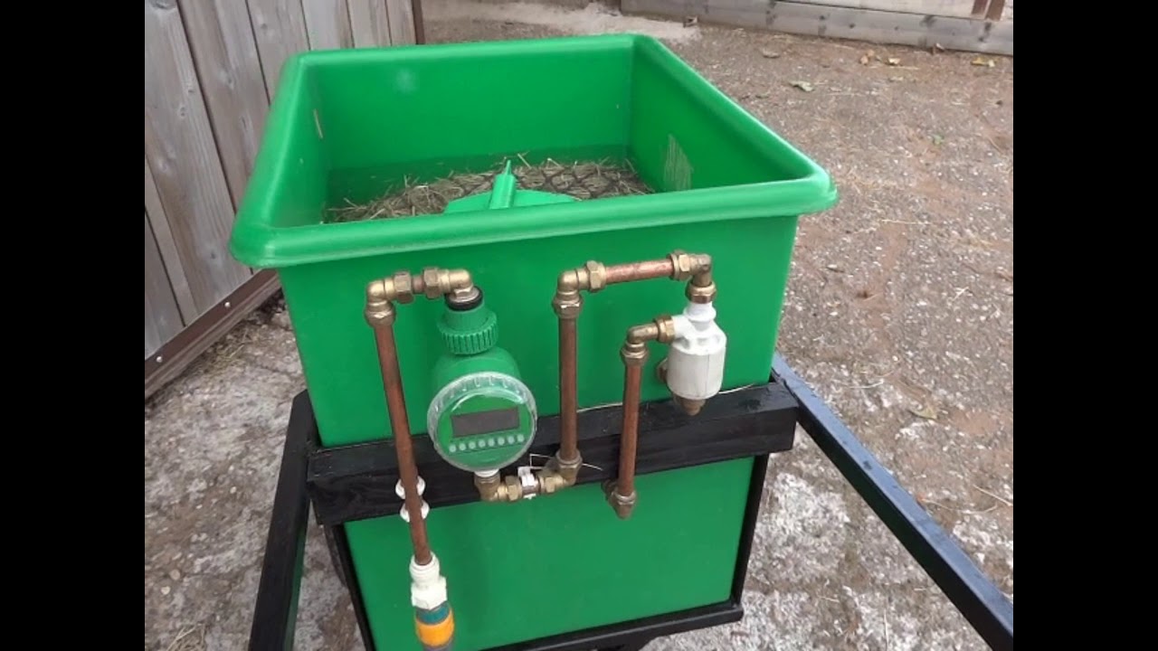 EZ Stable  hay soaker demo