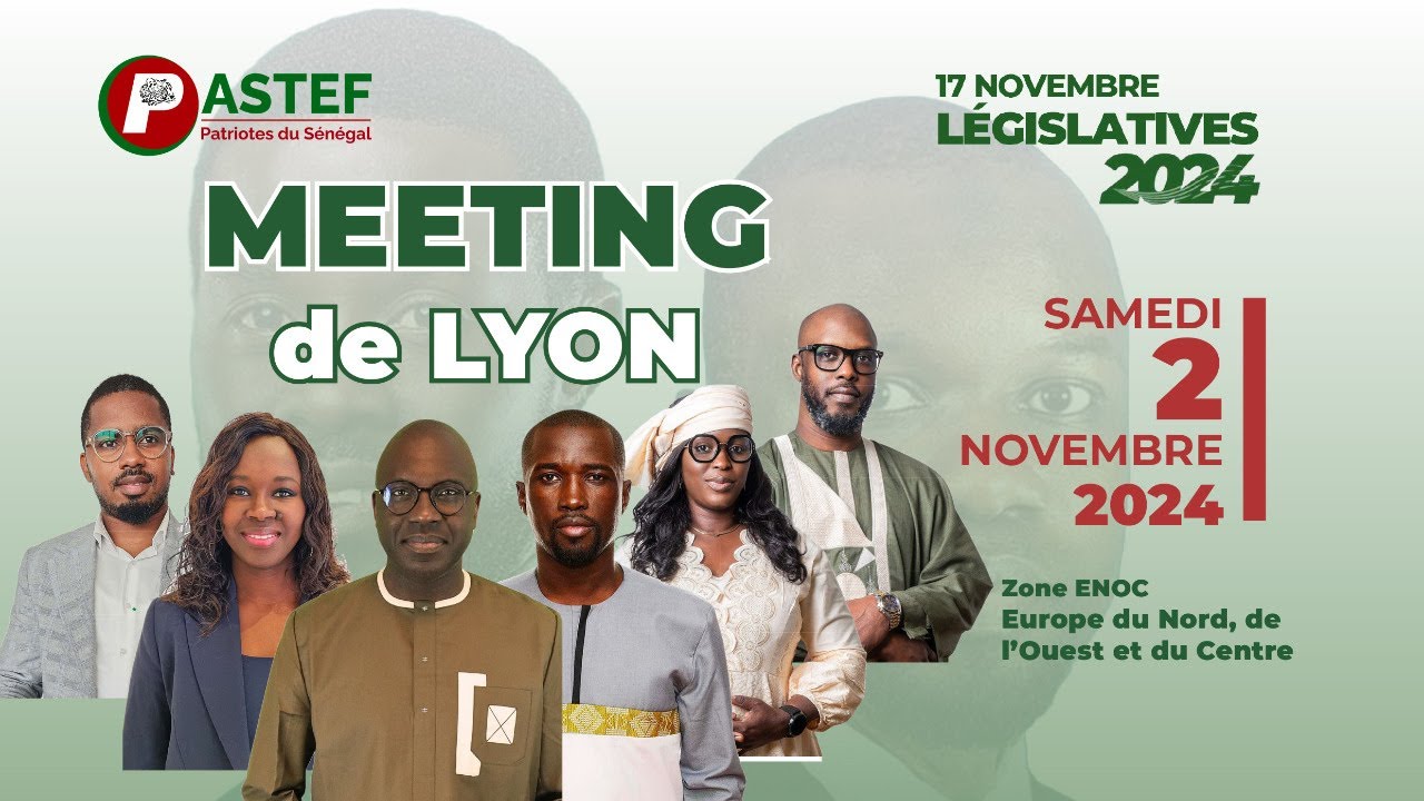 L&eacute;gislatives 2024 - Meeting de Lyon du 2 novembre 2024