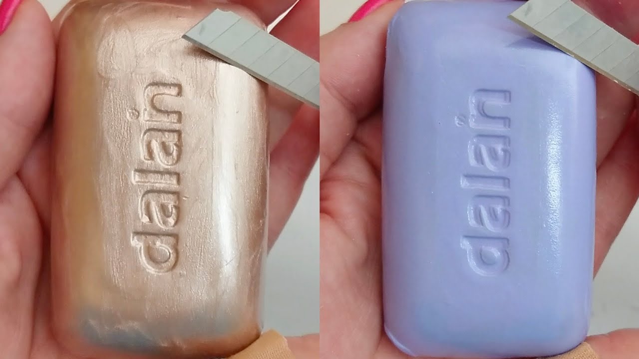Soap Carving ASMR Relaxing Sounds no talking Satisfying ASMR Video #soapcarving #carvingsoap #acmp