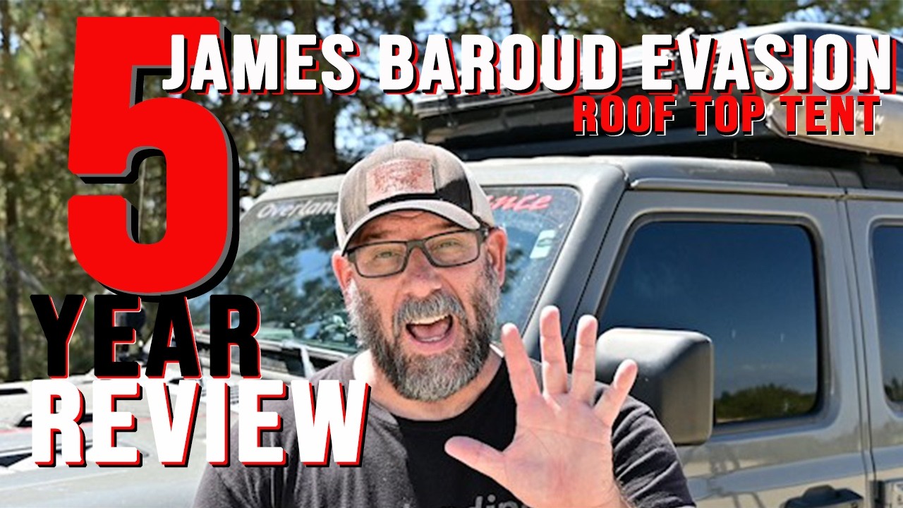 5 Year review of James Baroud Evasion Roof Top Tent