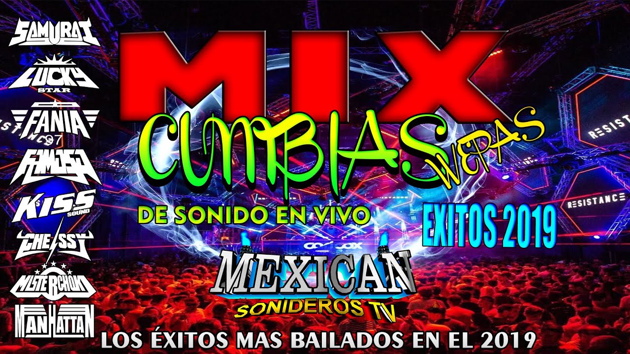 🔴MIX DE EXITOS DE CUMBIAS WEPA DE SONIDOS EN VIVO 2019***2020🔴