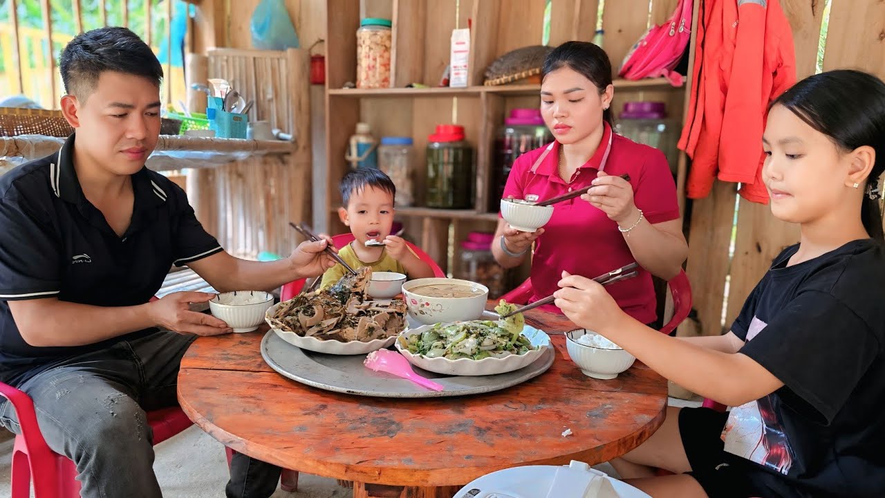 Daily Family Life in the Countryside | Gardening and Simple Cooking