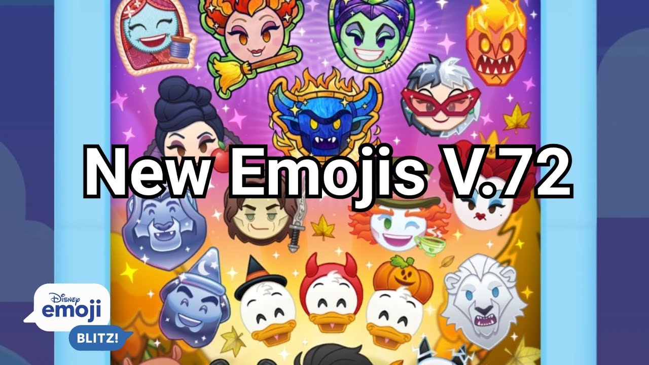 Disney Emoji Blitz New Emojis - Ver. 72 Beta Update