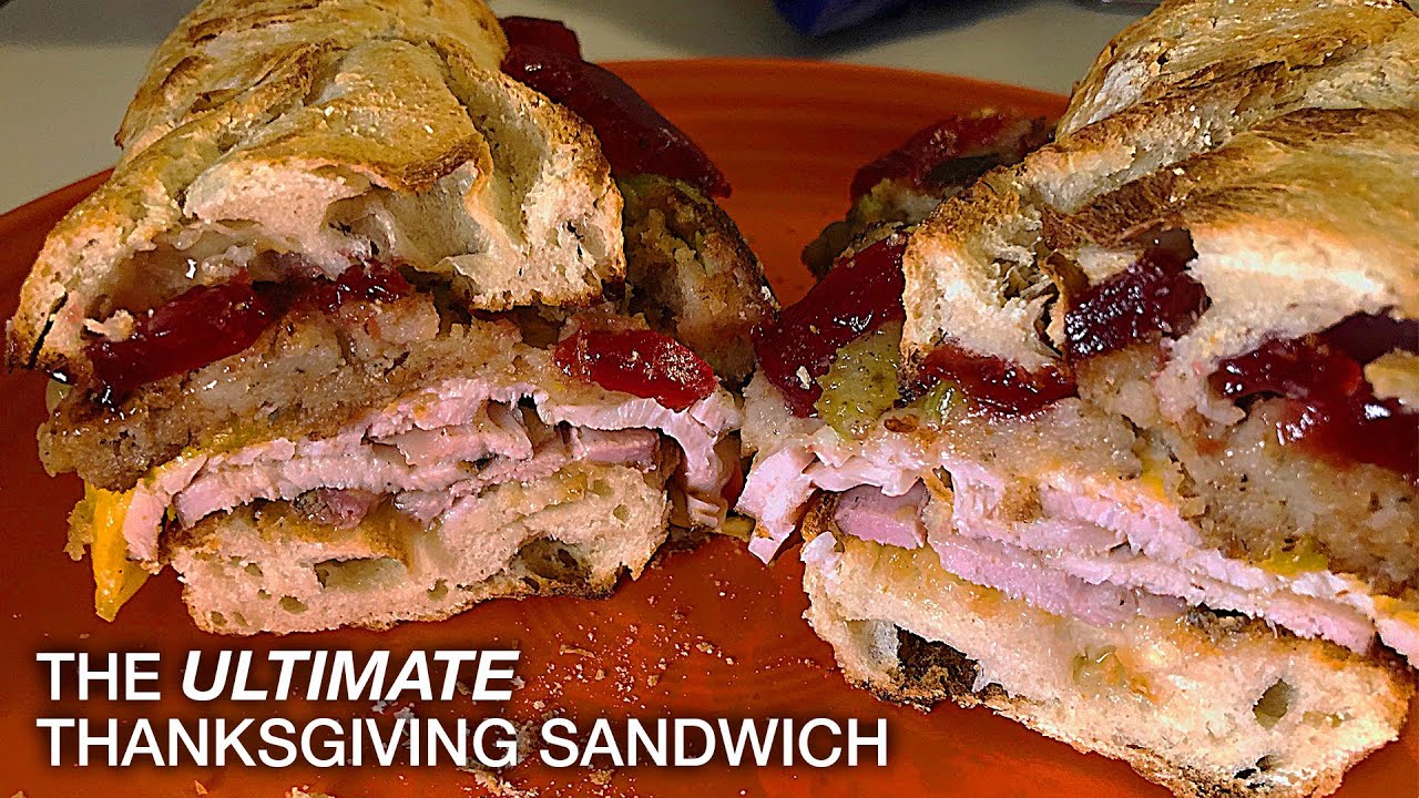 Ultimate Thanksgiving Leftover Sandwich
