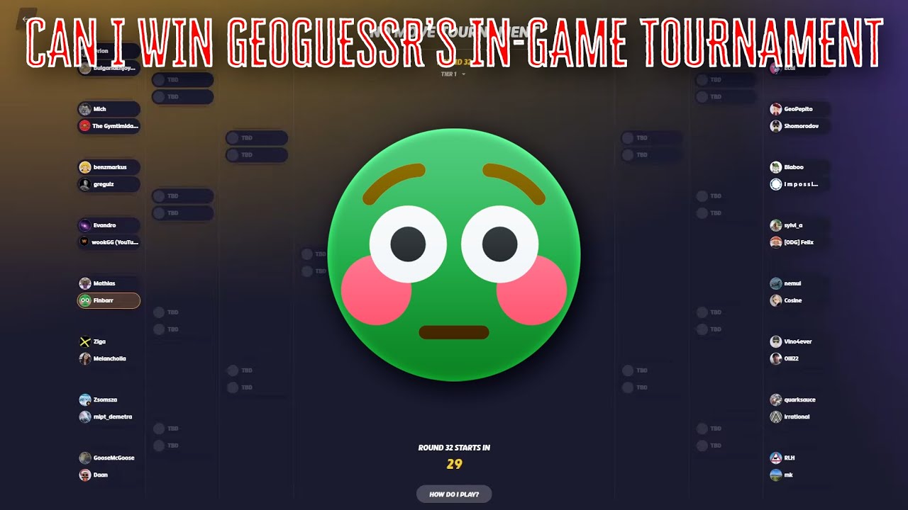 Могу ли я выиграть ОФИЦИАЛЬНЫЙ ВНУТРИИГРОВОЙ ТУРНИР Geoguessr?
