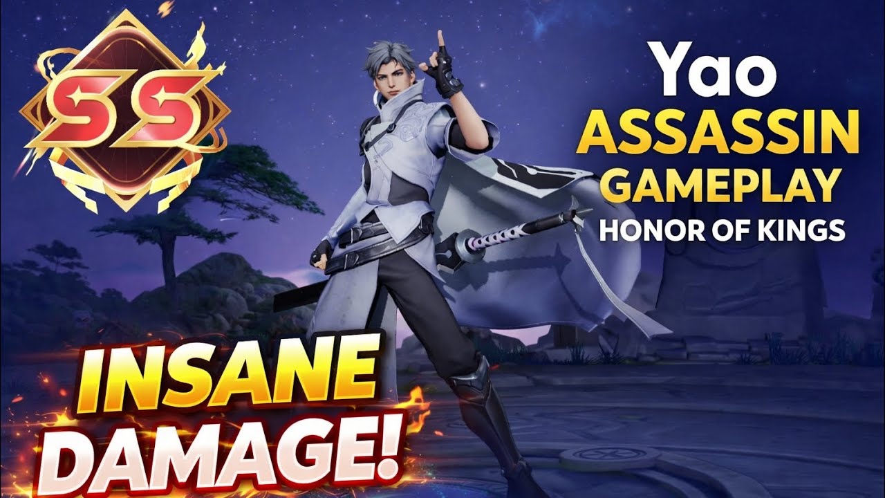Yao Is Too Powerful 😱 Assassin Gameplay | Honor of Kings
