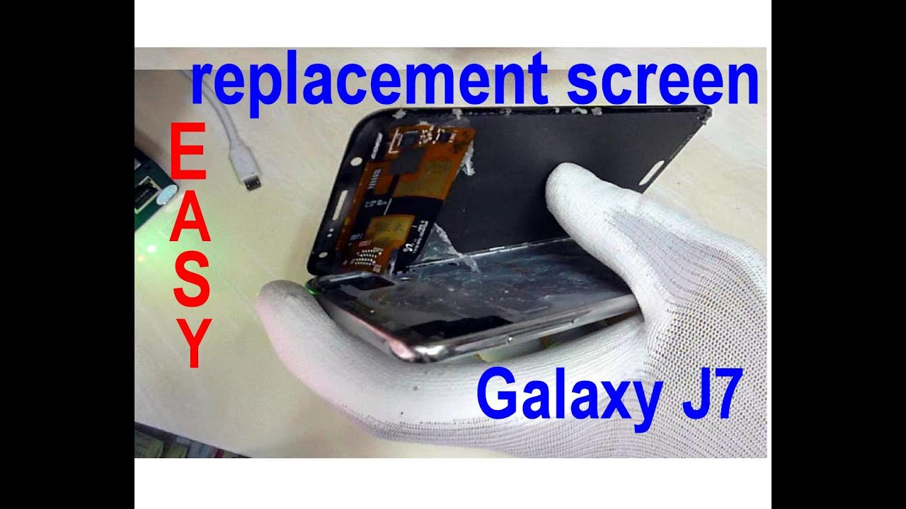 как изменить экран Самсунг J700 Galaxy J7