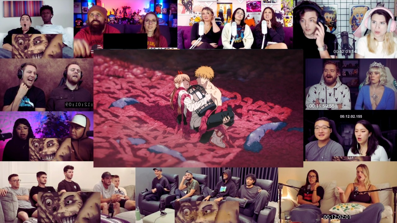 Chainsaw Man Episode 4 Reaction Mashup