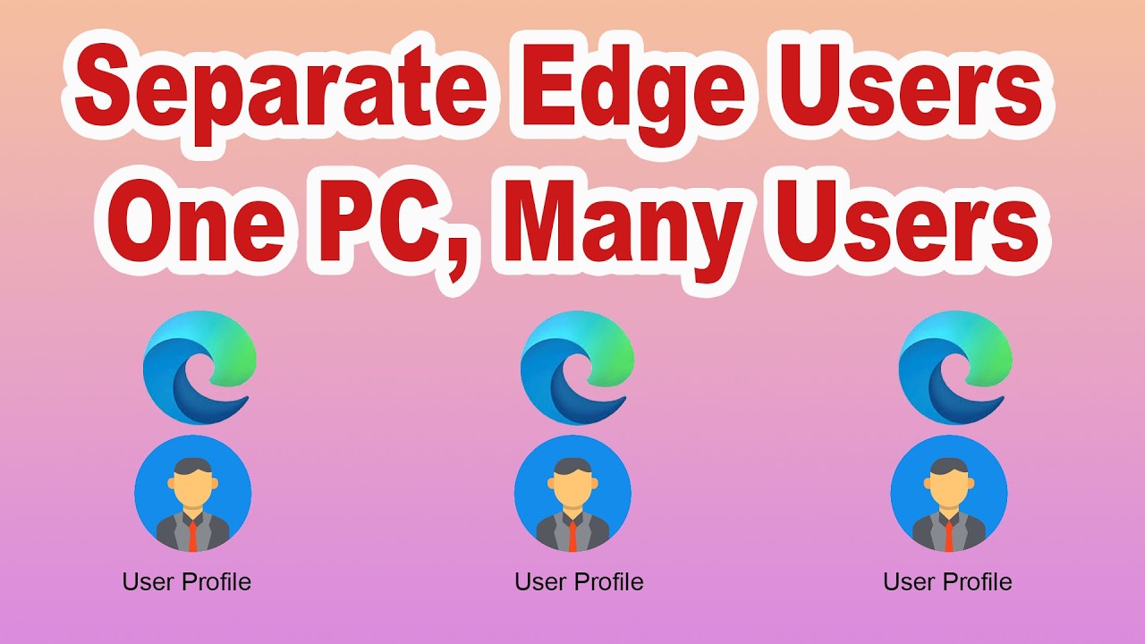 How to Create Multiple Profiles in Microsoft Edge | Separate Users on One PC