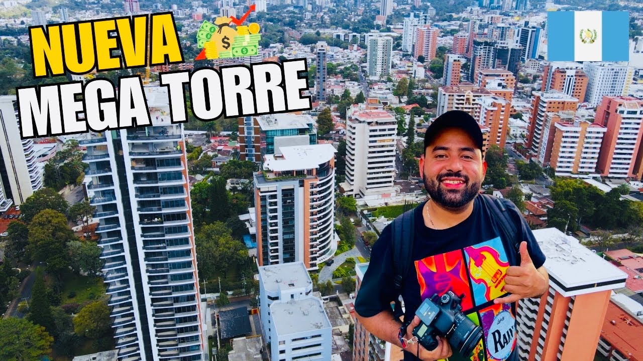 NUEVA MEGA TORRE EN ZONA 10 GUATEMALA 🇬🇹 Santa Sofía