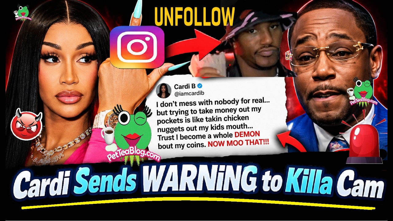 Cardi B ОТПИСАЛАСЬ от Cam&rsquo;ron и ПРЕДУПРЕДИЛА его после того, как он пригрозил выпустить их совмес...