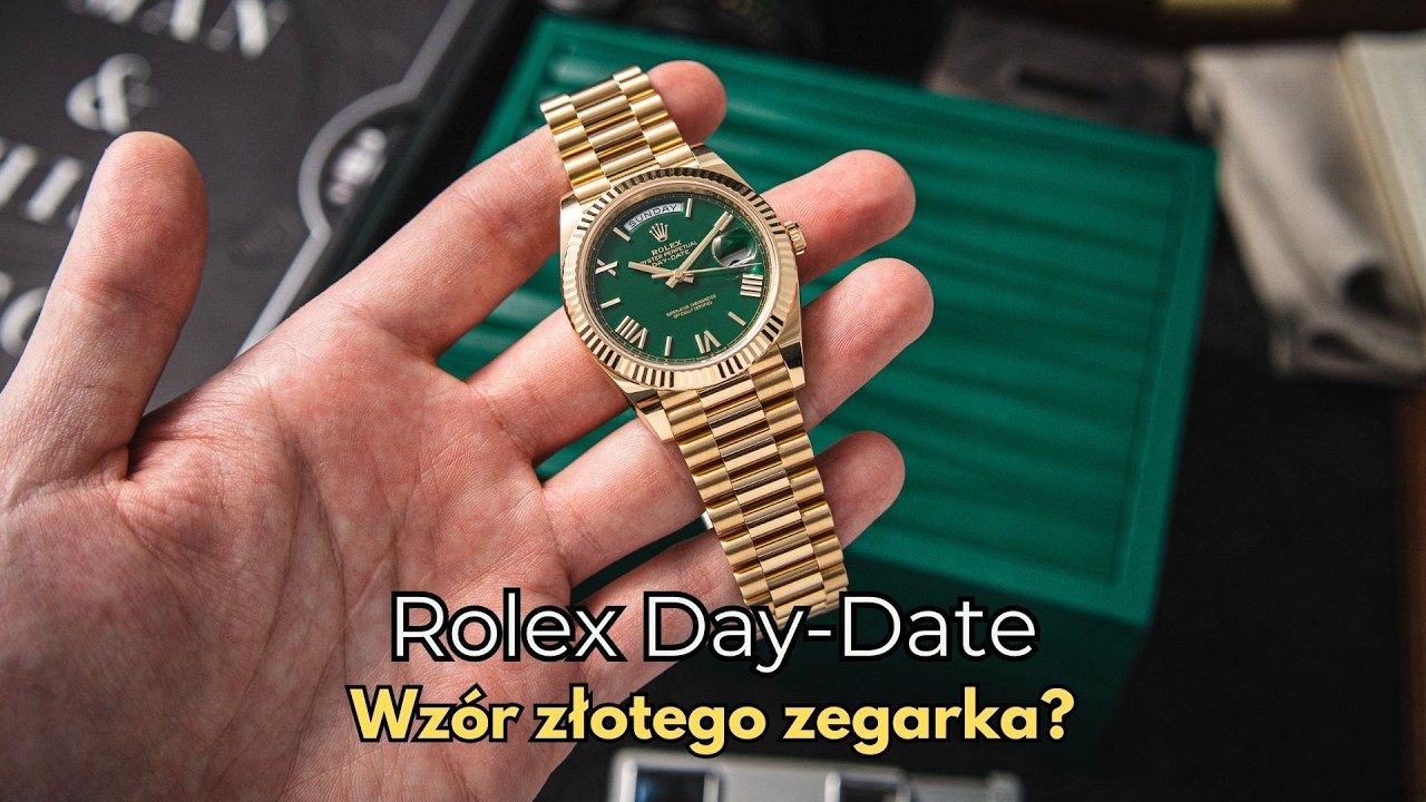 Ikona luksusu - współczesny Rolex Day-Date z bliska